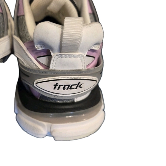 Balenciaga Women's Track Sneakers 'White Pink' Size EU 39 US 8.5 (GUC) - Picture 13 of 15